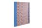 Preview: Folder blue red,"Toni", printed folder, handmade